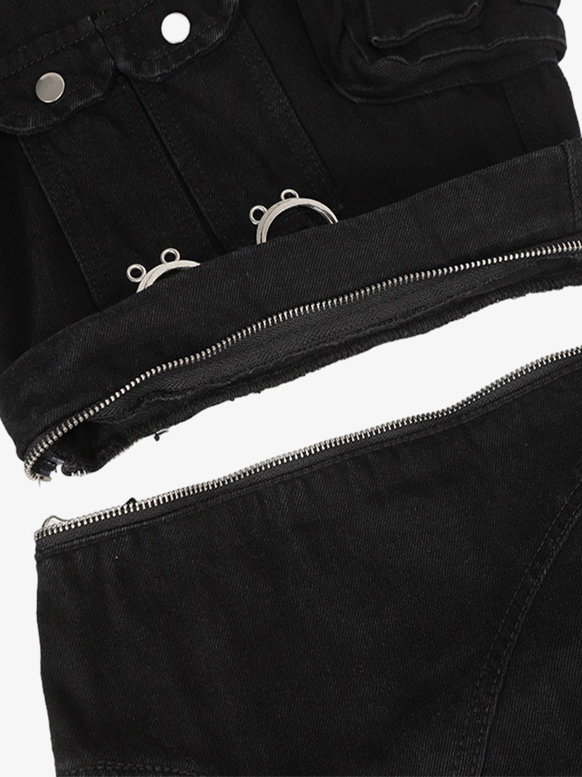 Two-in-One Design Streetwear Tactical Multi-Pocket Cargo Pants