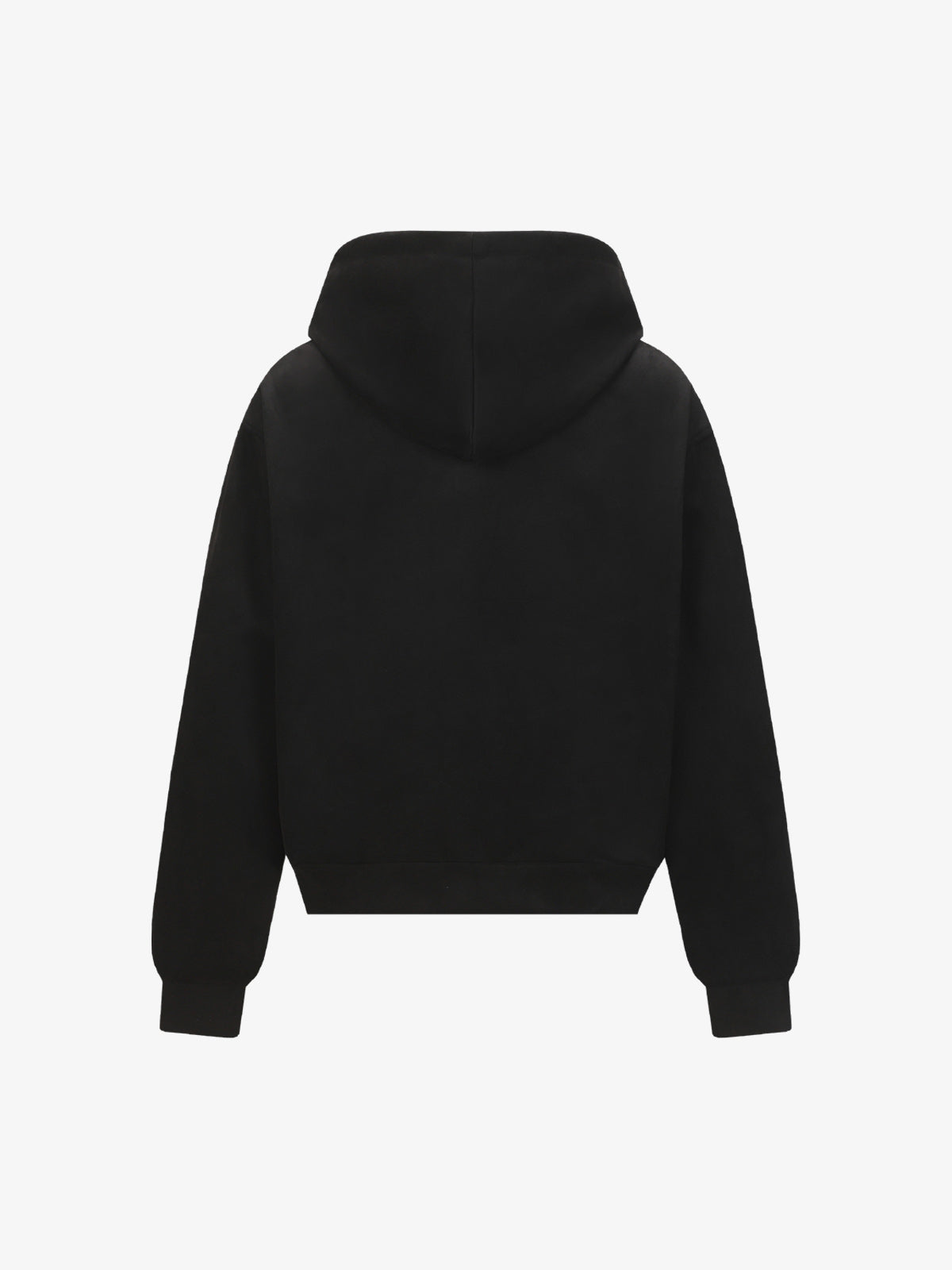 Retro Fake Two-Piece Zipper Hooded Sweatshirt