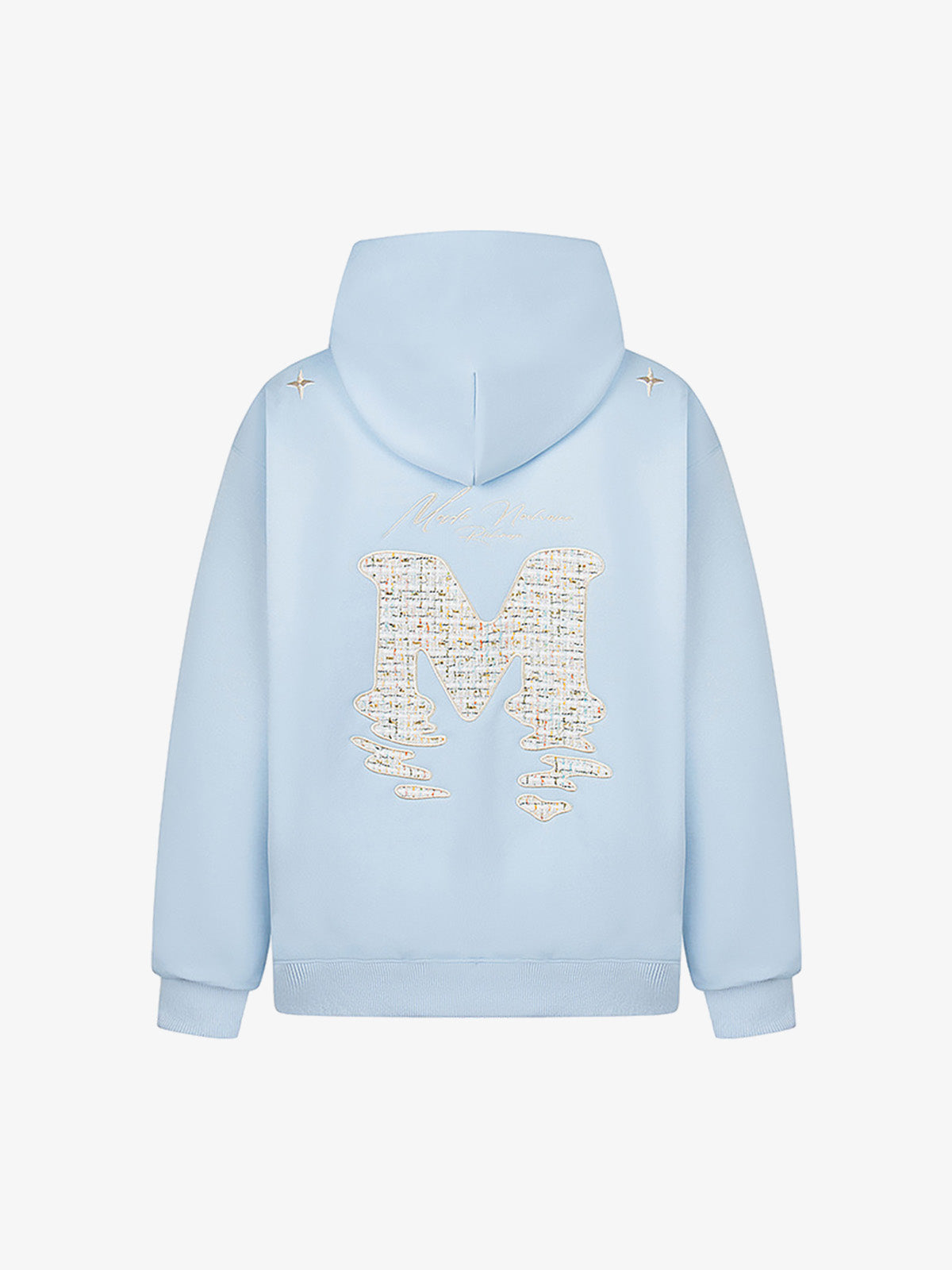 Street Letter Embroidery Simple Loose Hoodie