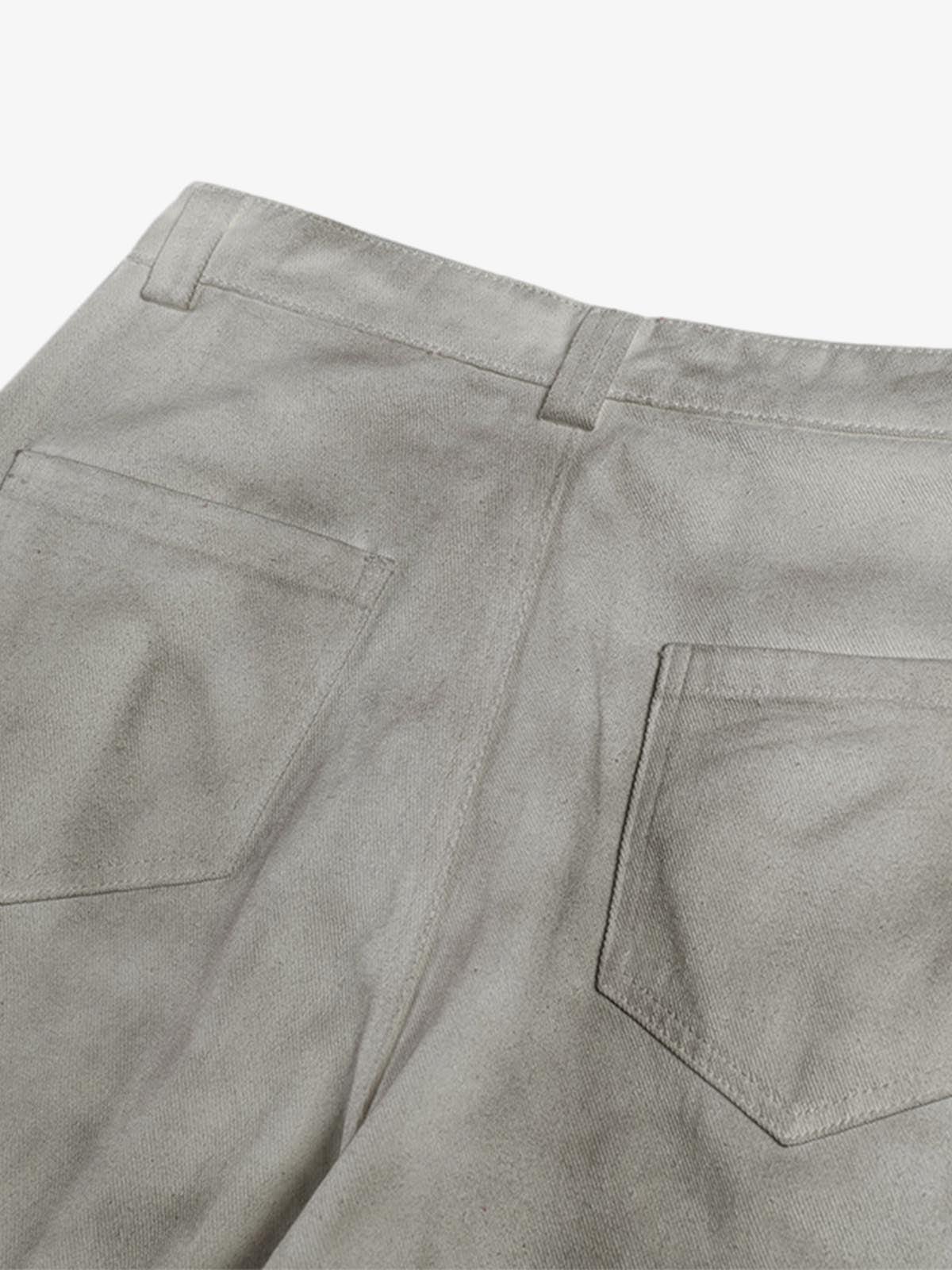 High Street Washed Wide-Leg Barrel Jeans
