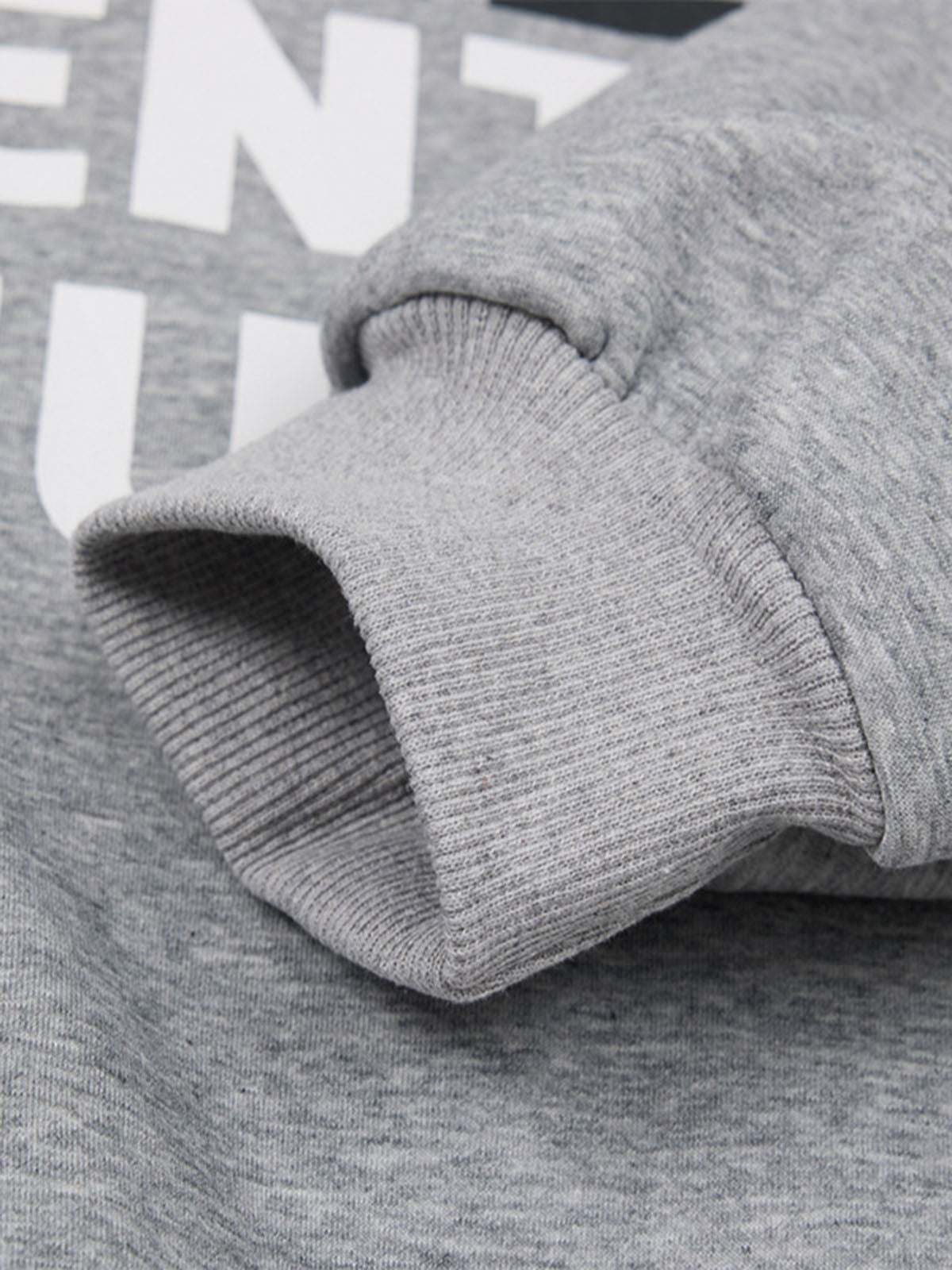 Retro Letter Print Thickened Hoodie