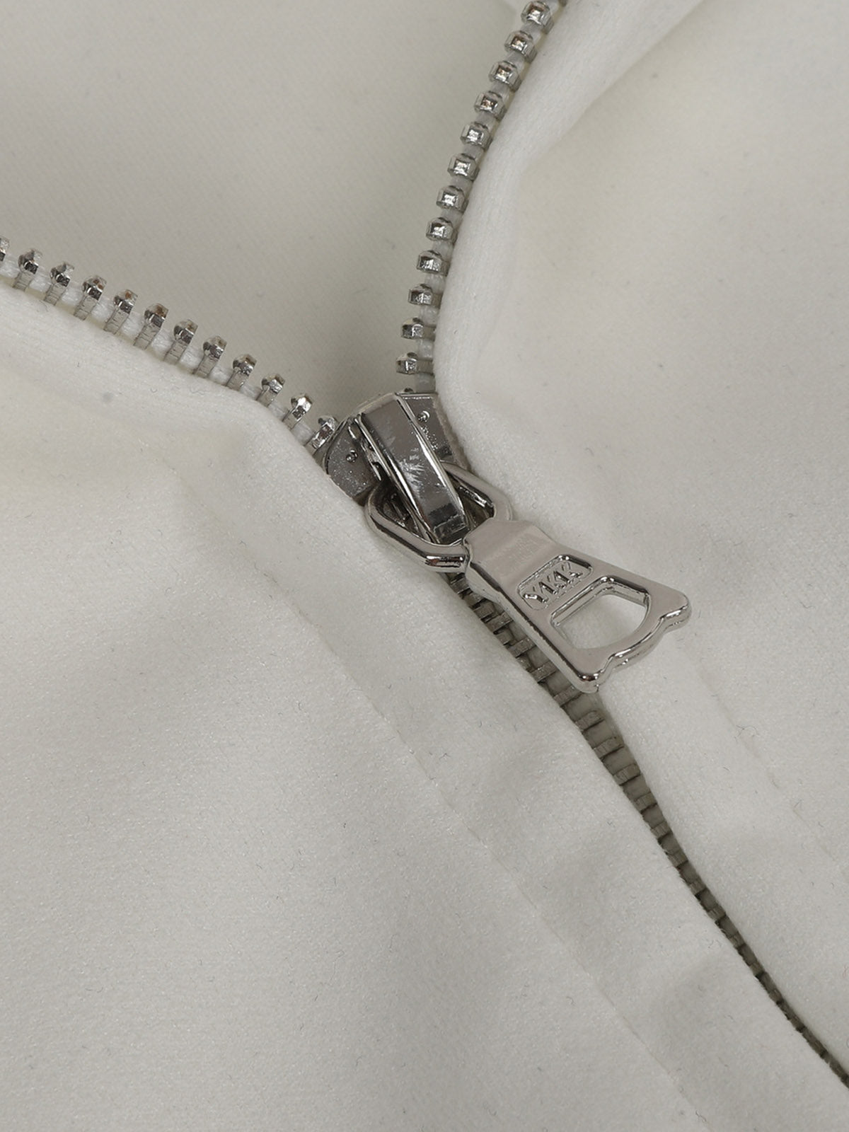 Retro Fake Two-Piece Zipper Hooded Sweatshirt