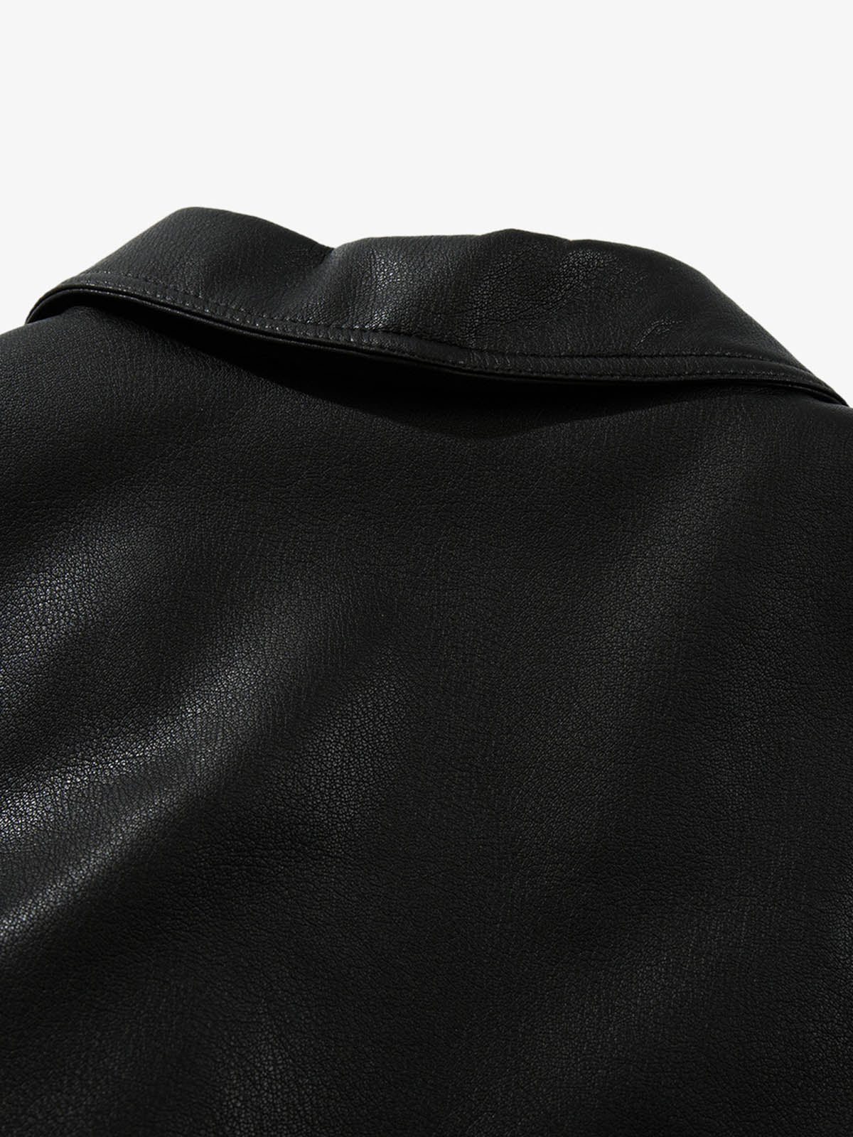 Streetwear Motorcycle Leather Bomber Jacket