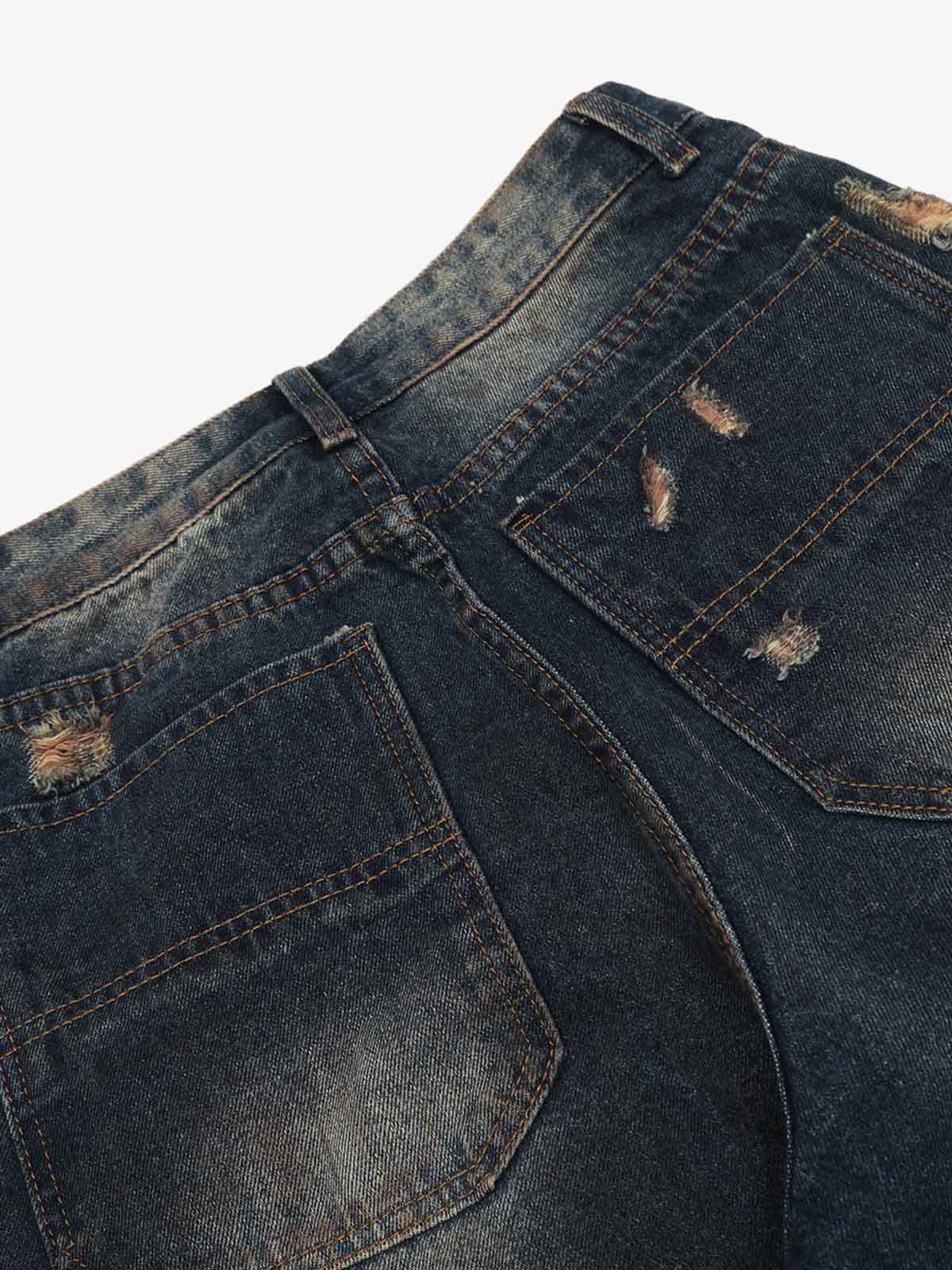 Vintage High Street RO Washed Ripped Jeans