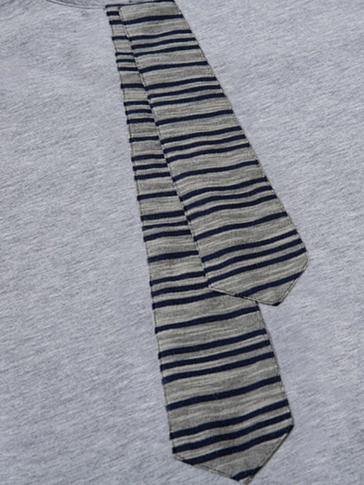 High Street Tie Embroidered Design T-Shirt