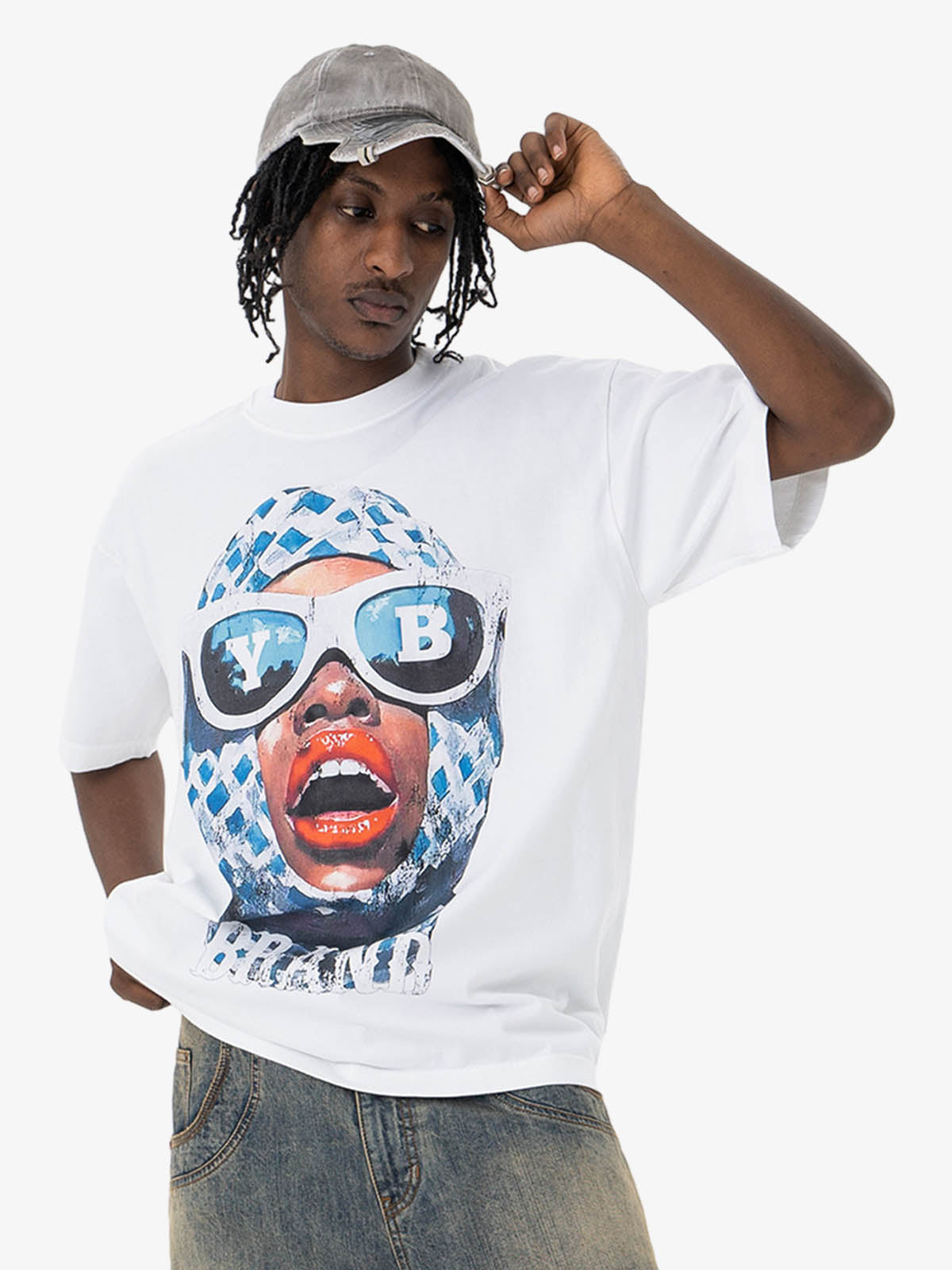 Portrait Print T-Shirt