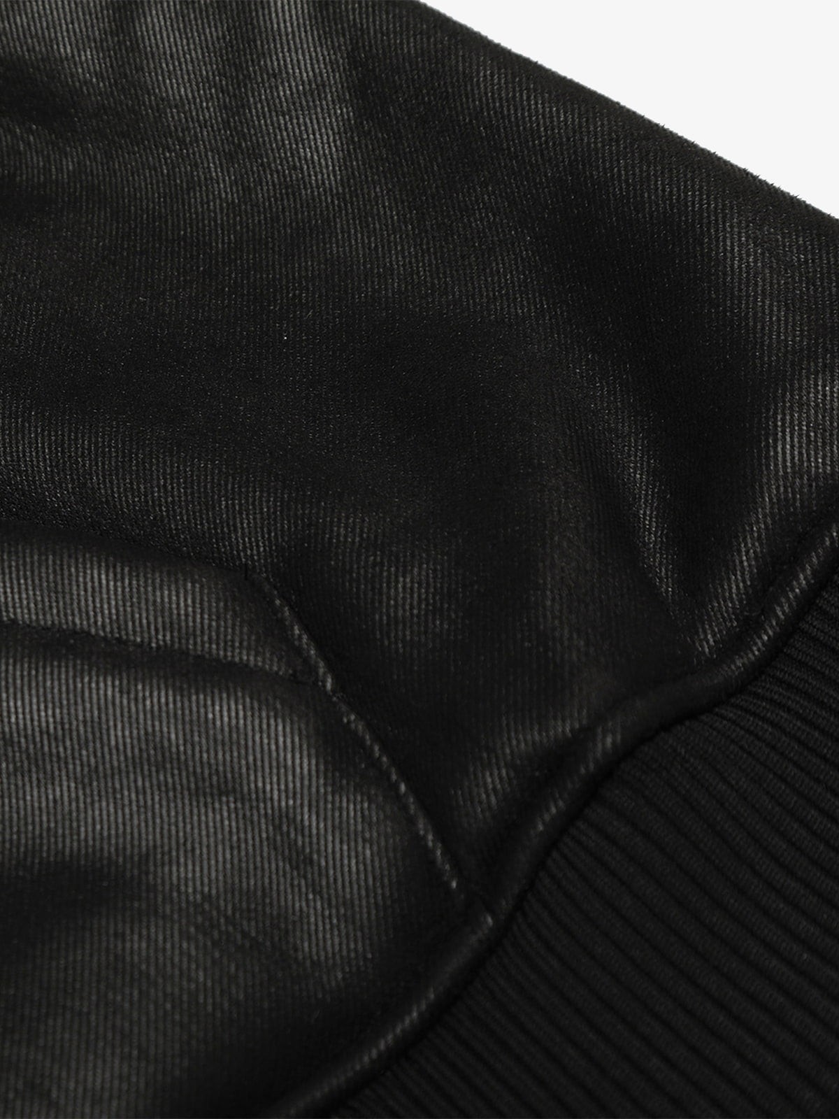 Vintage Leather Badge Fleece-lined Hooded Zip Bomber Jacket