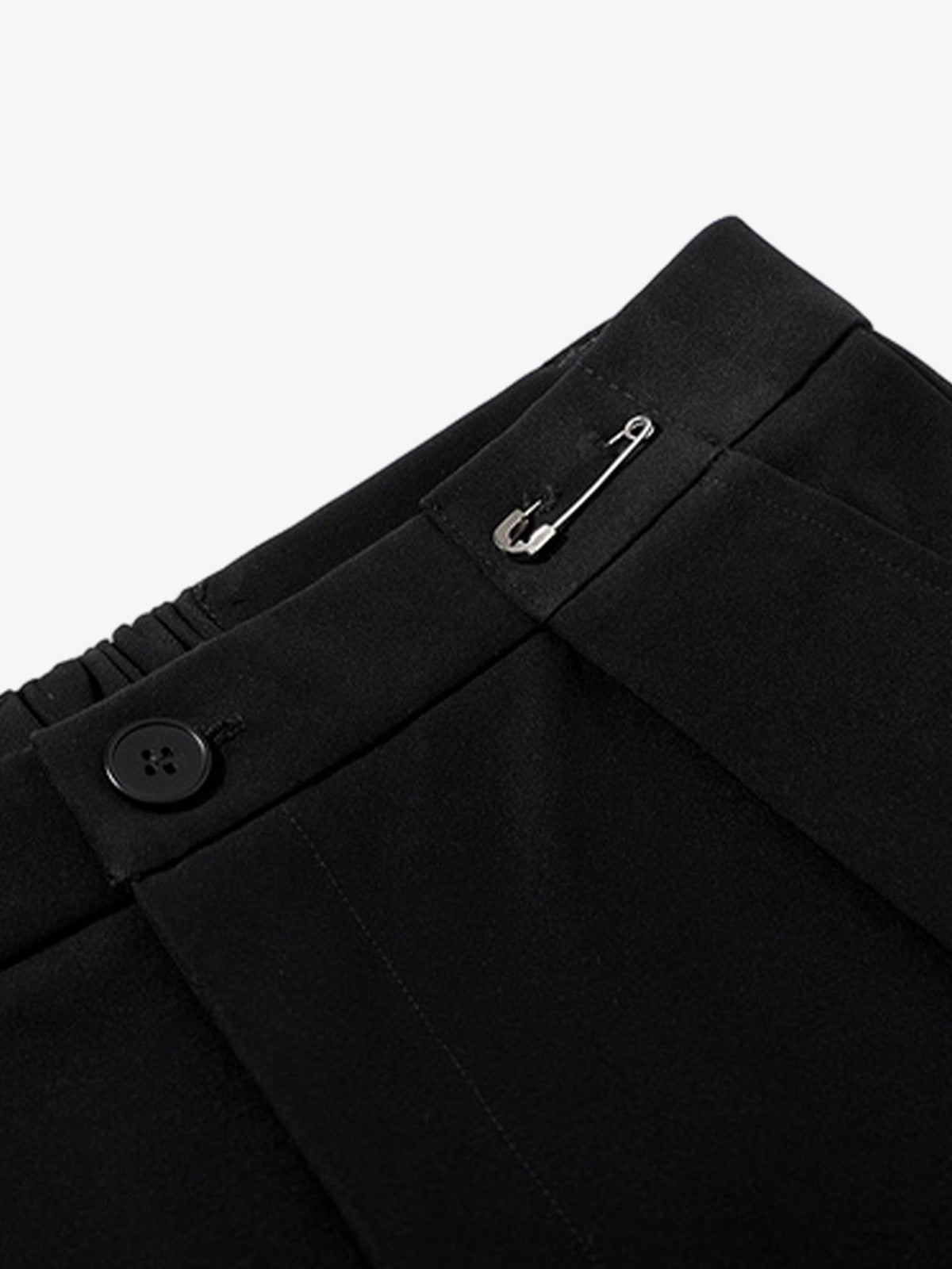 High Street Paperclip Design Drape Scimitar Pants
