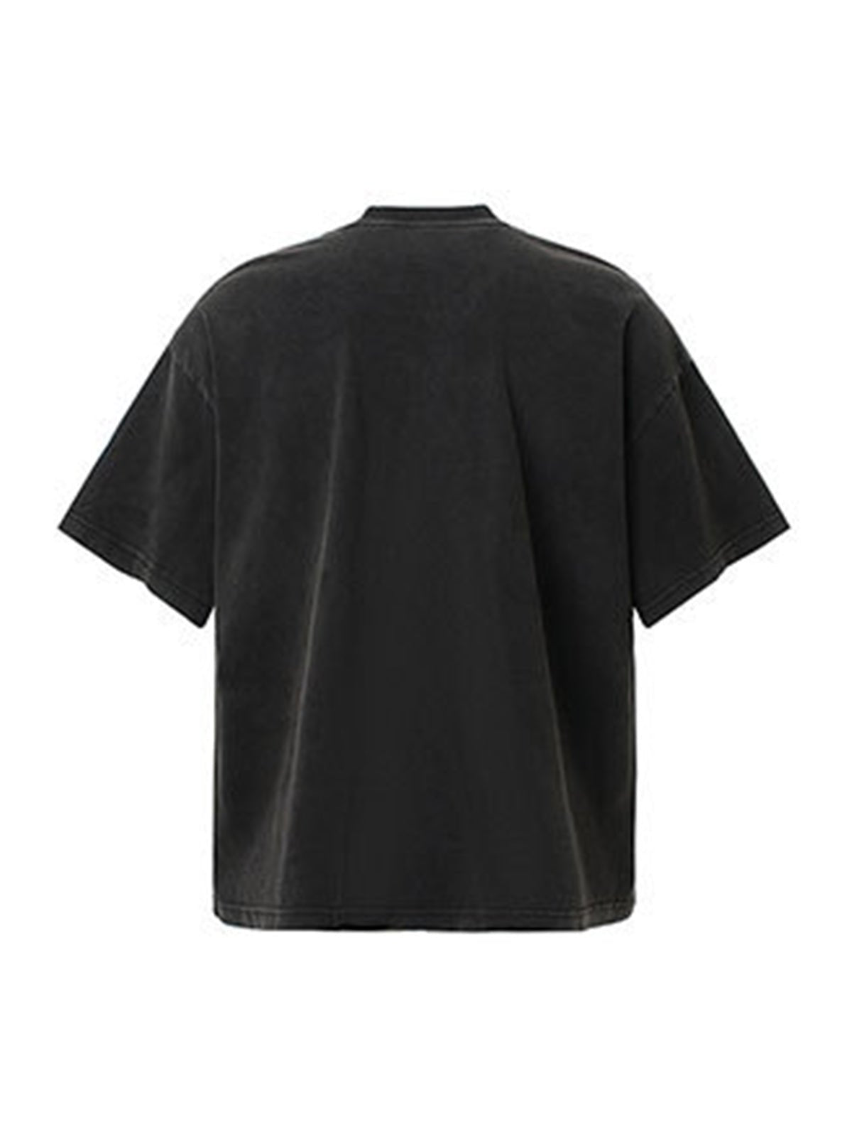 Rock Style Retro Letter Print T-shirt