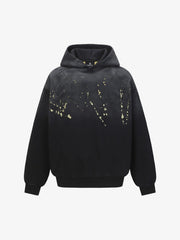 Street Dark Wasteland Distressed Washed Dirty-Dye Hoodie