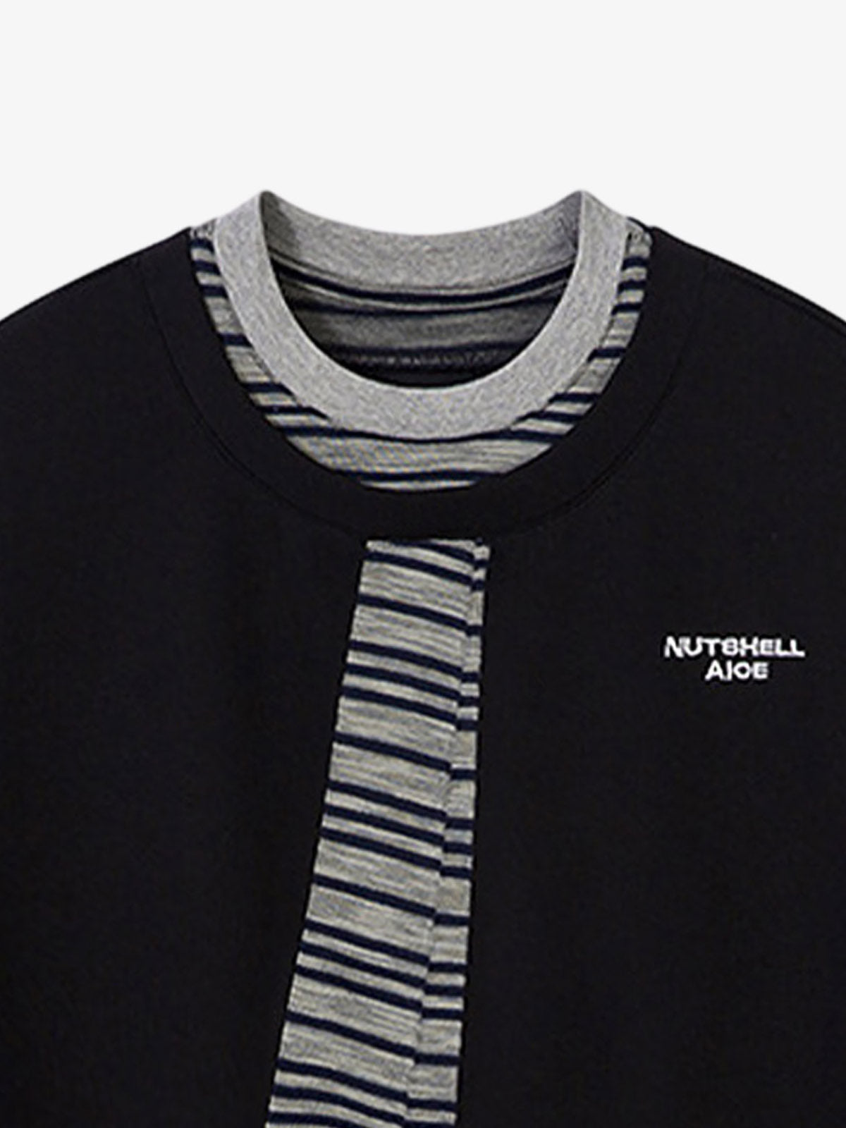 High Street Tie Embroidered Design T-Shirt