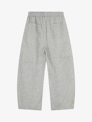 Riveted Pleated Drawstring Barrel Pants