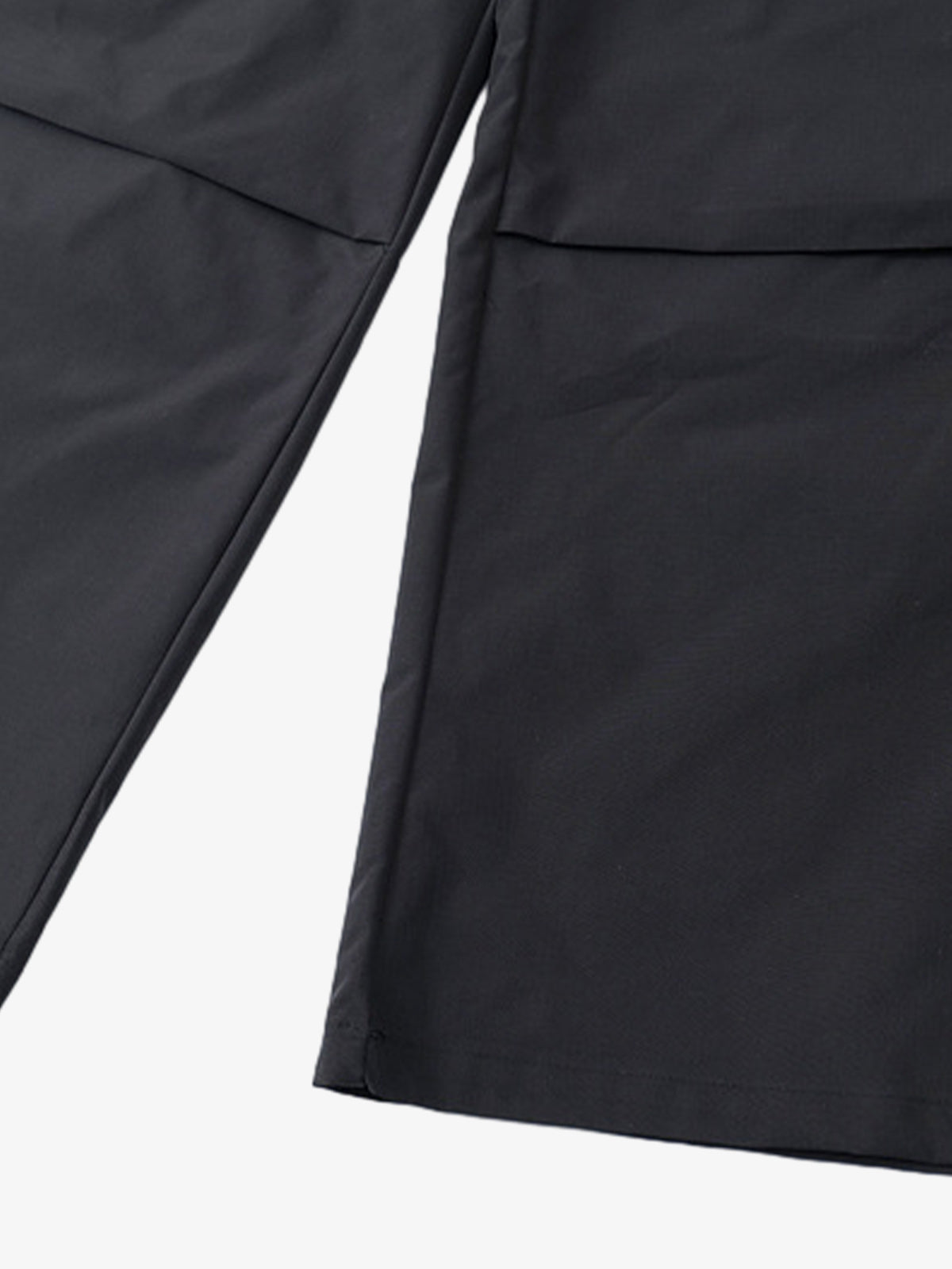 Retro Patchwork Faux Two-Piece Double Waist Casual Pants