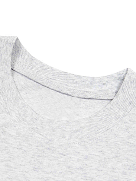 Street Heavy Embroidered Floral T-Shirt