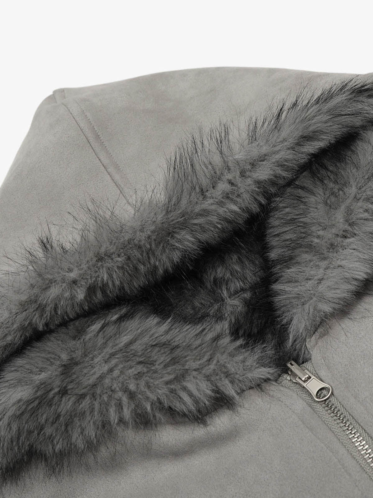 Street Fur Reversible Hooded Jacket