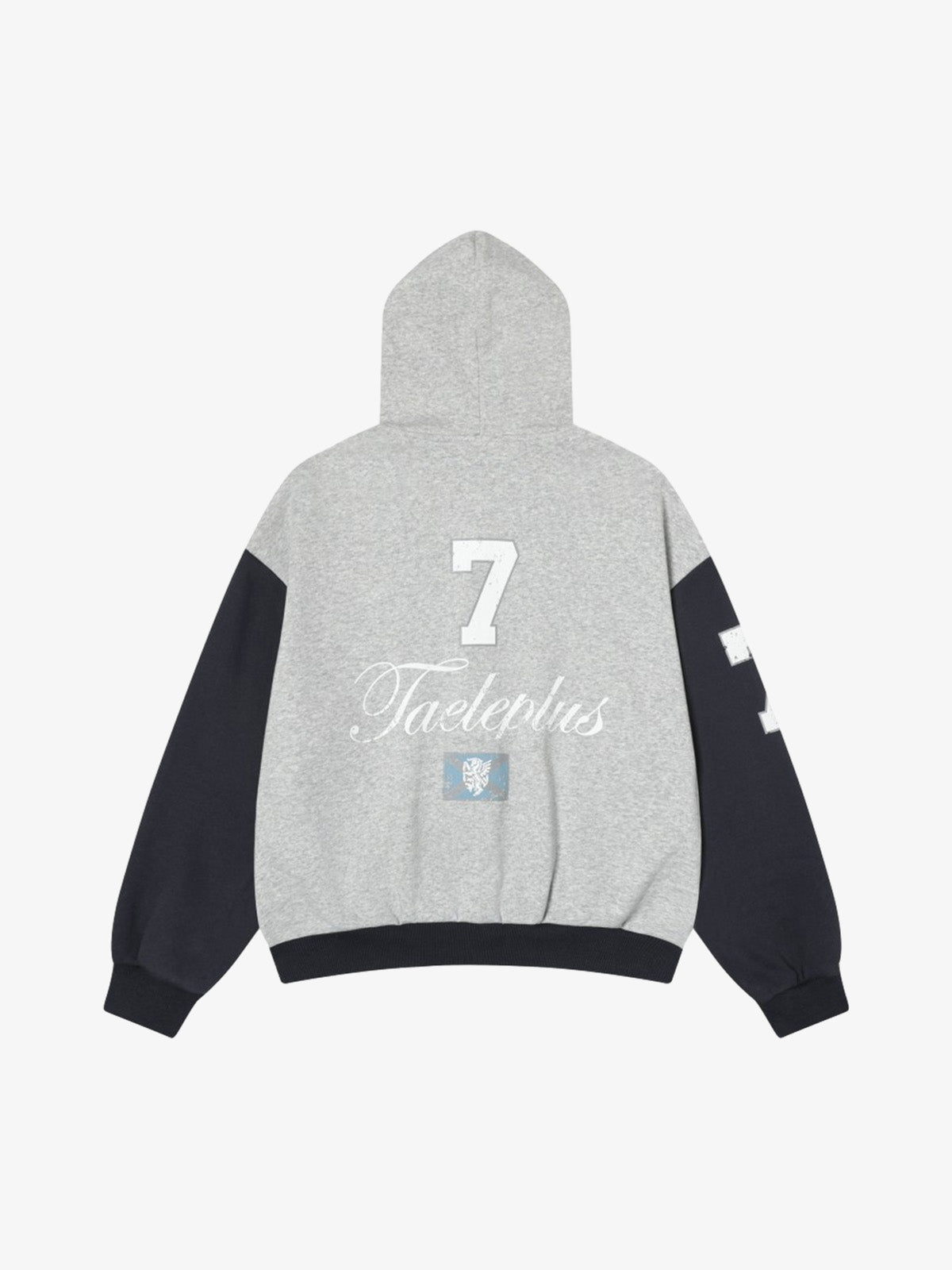 Vintage Jersey Knitted Zippered Cardigan Hooded Sweatshirt
