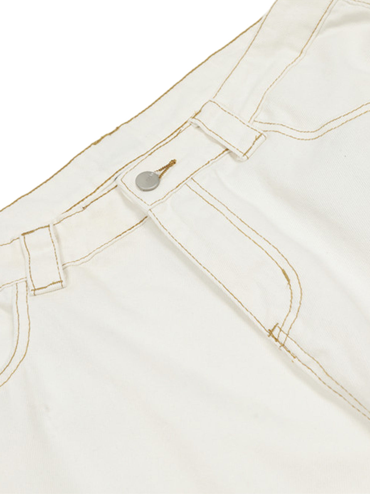 Embroidered Floral Patches Barrel Jeans