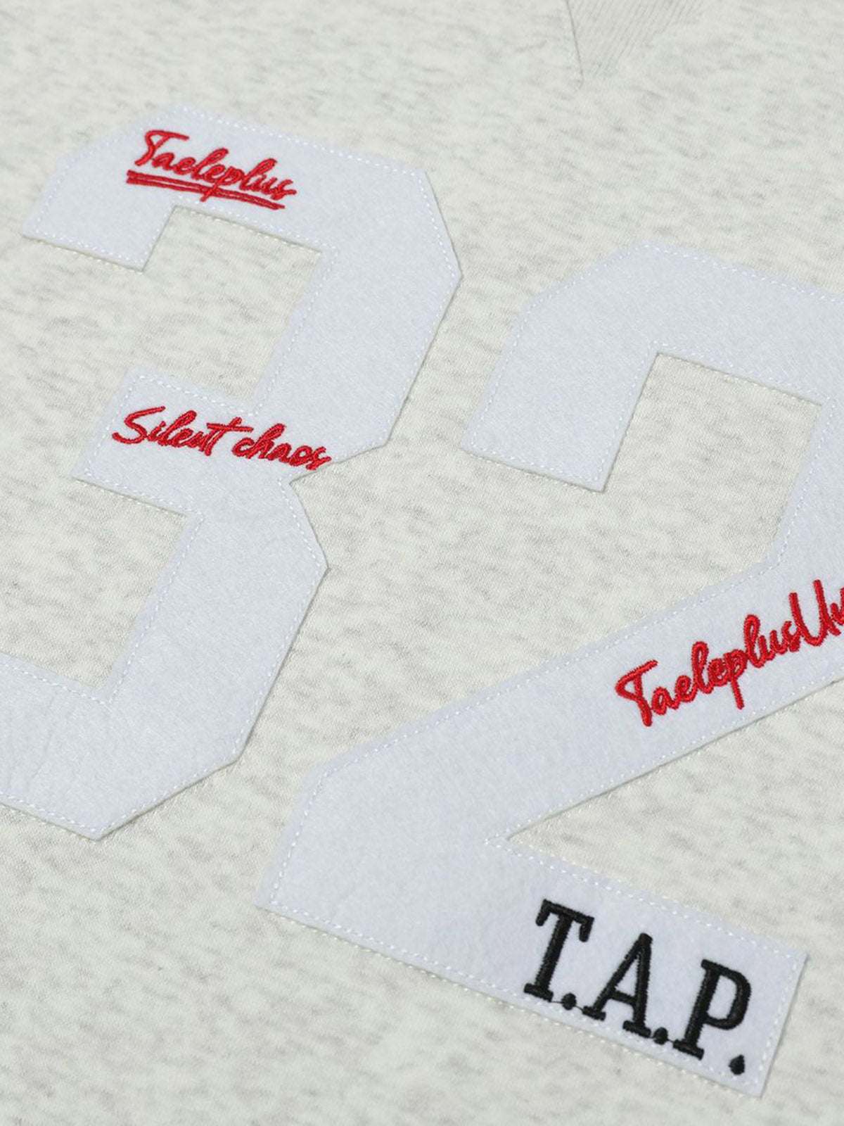 Retro Patch Embroidery Sweatshirt