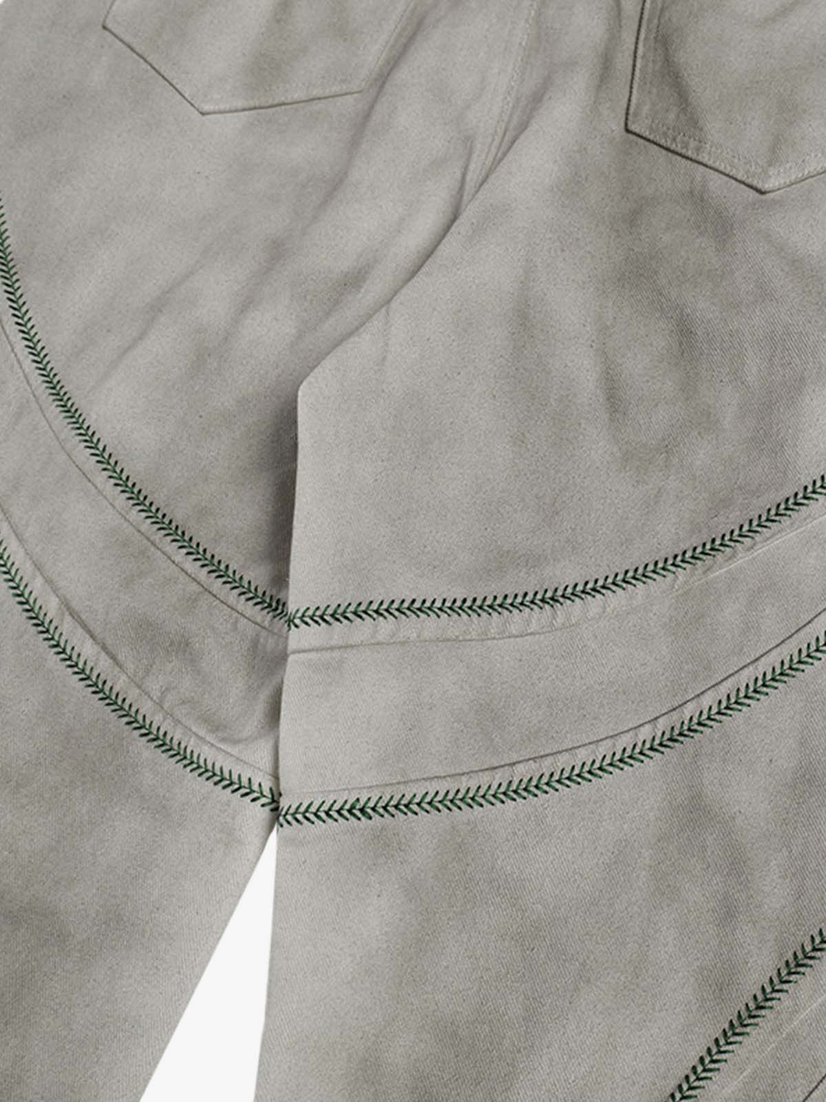 High Street Washed Wide-Leg Barrel Jeans