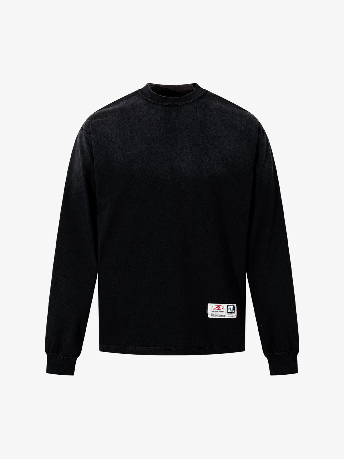 Street Dirty Dyed Washed Long-Sleeved T-Shirt