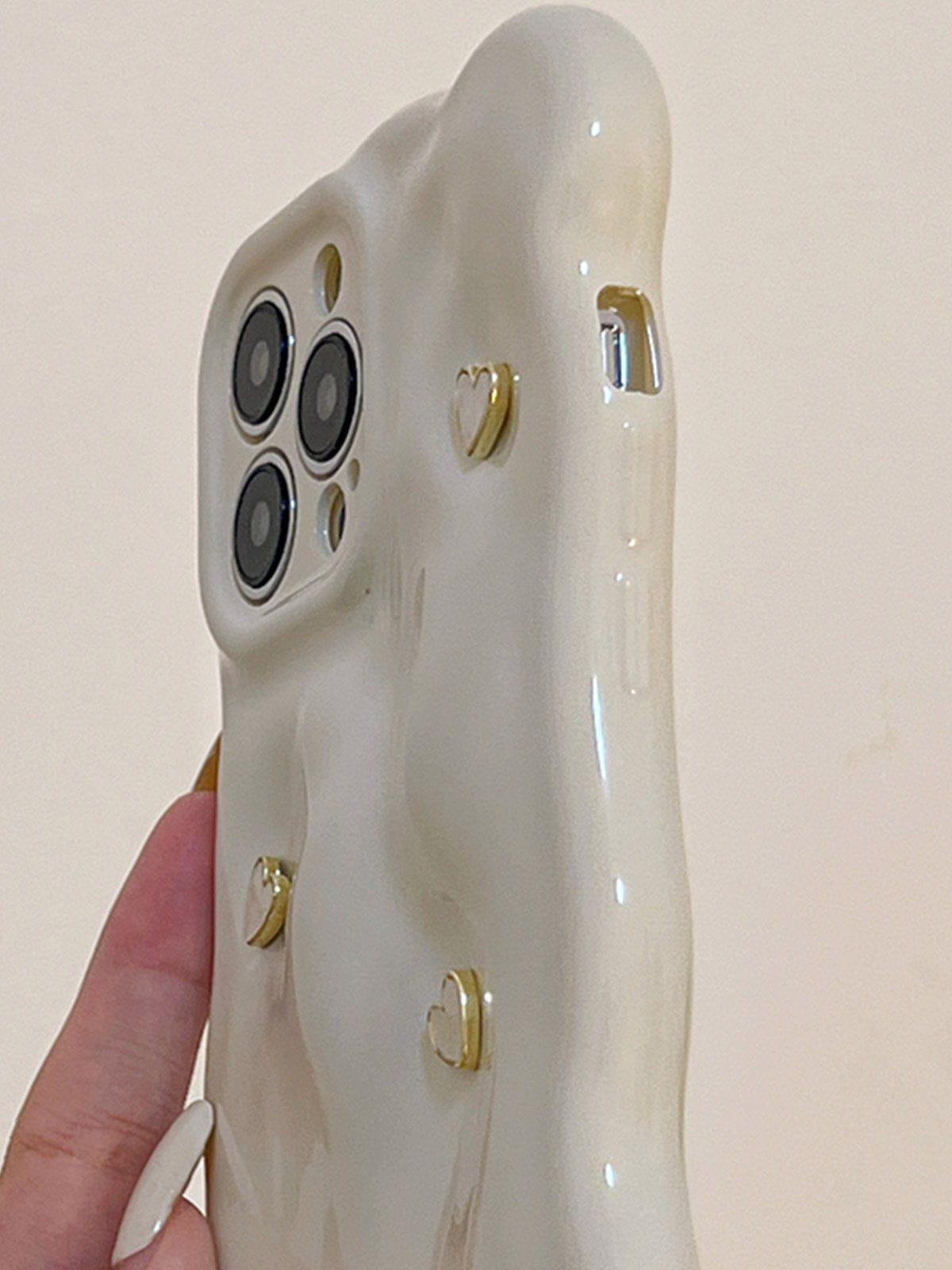 3D Heart Phone Case