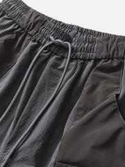 3D Pocket Drawstring Shorts
