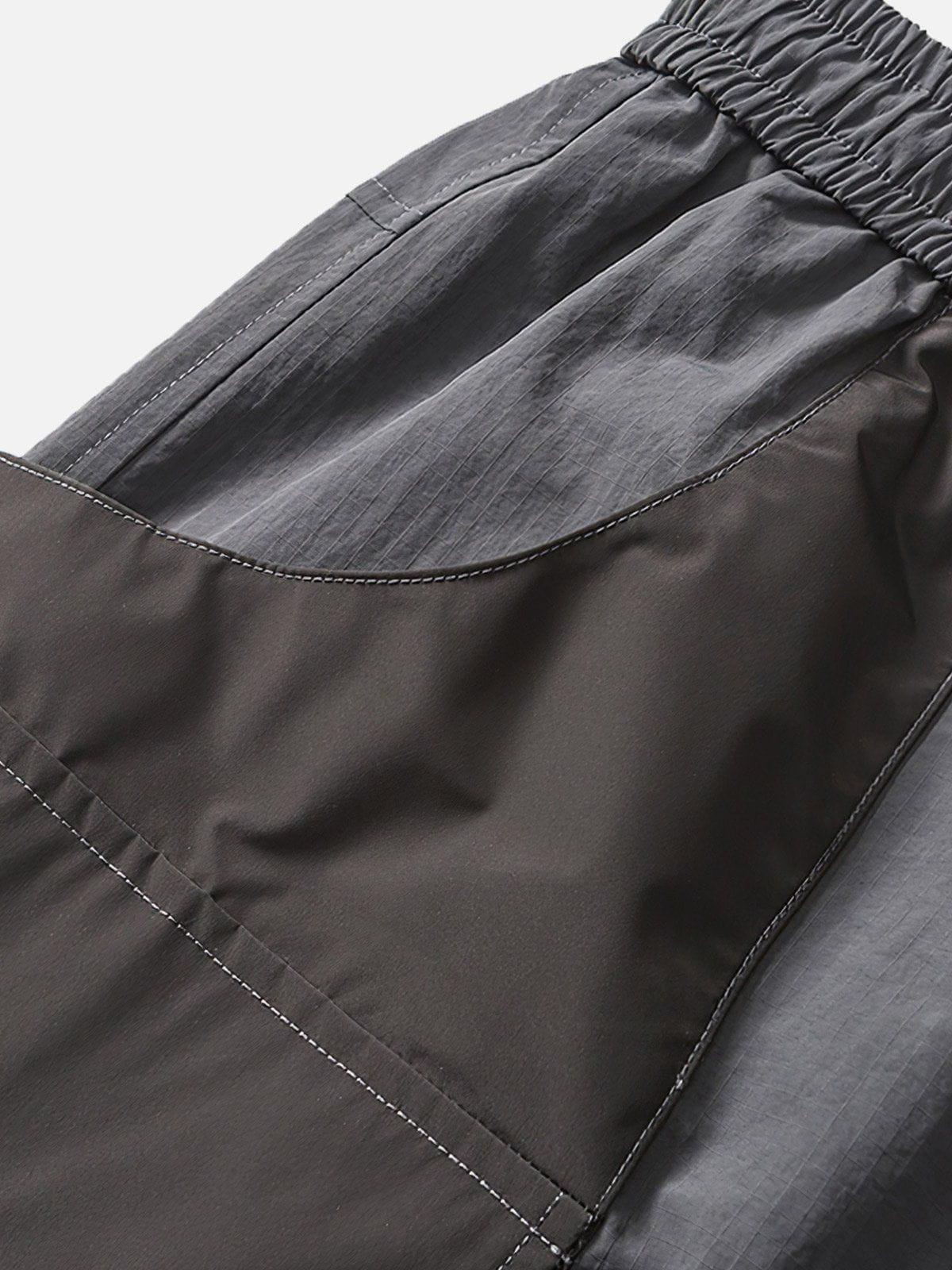 3D Pocket Drawstring Shorts