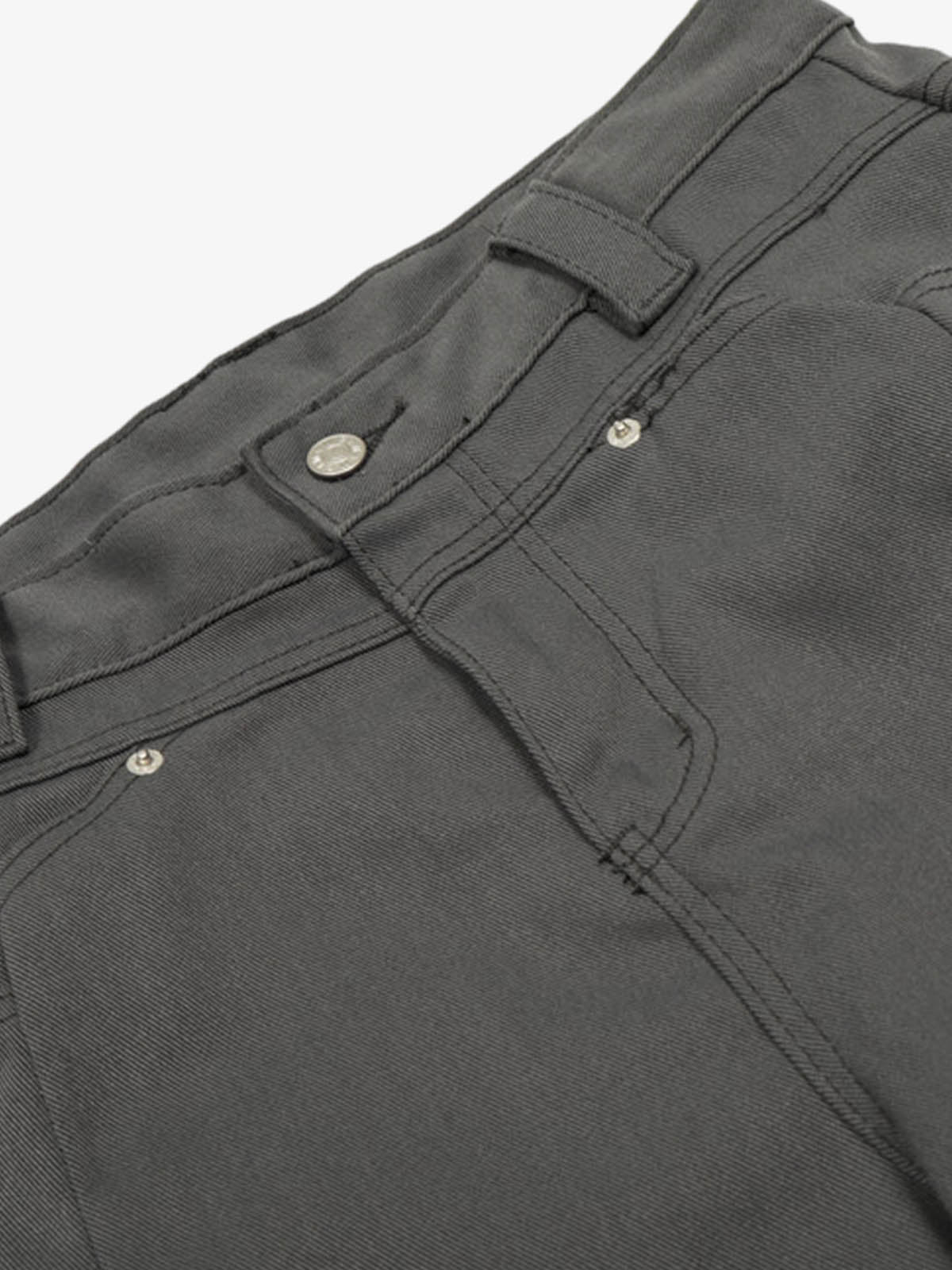 Pleated Deconstructed Tailored Pocket Casual Pants