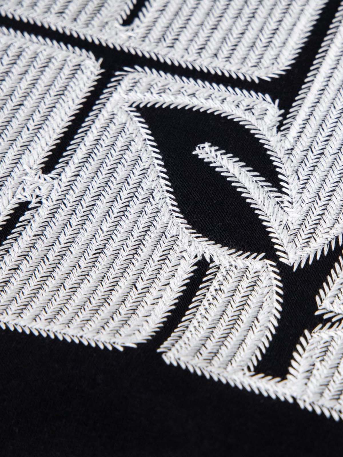 Vintage Embroidered Graphic Pattern Hoodie