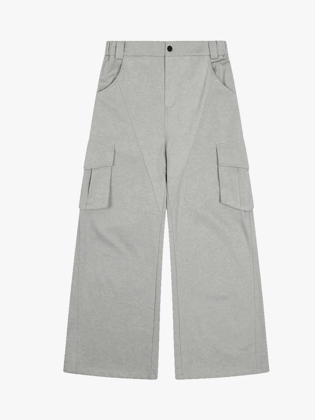 Vintage Spliced Pocket Design Cargo Pants