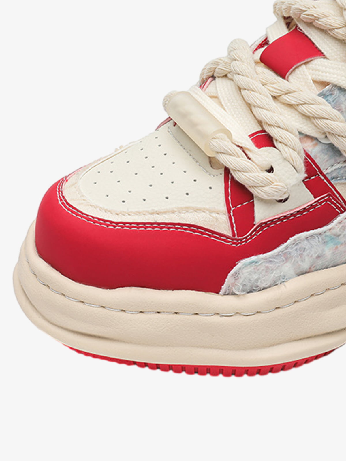 Street Deconstructed Color Splash Sneakers