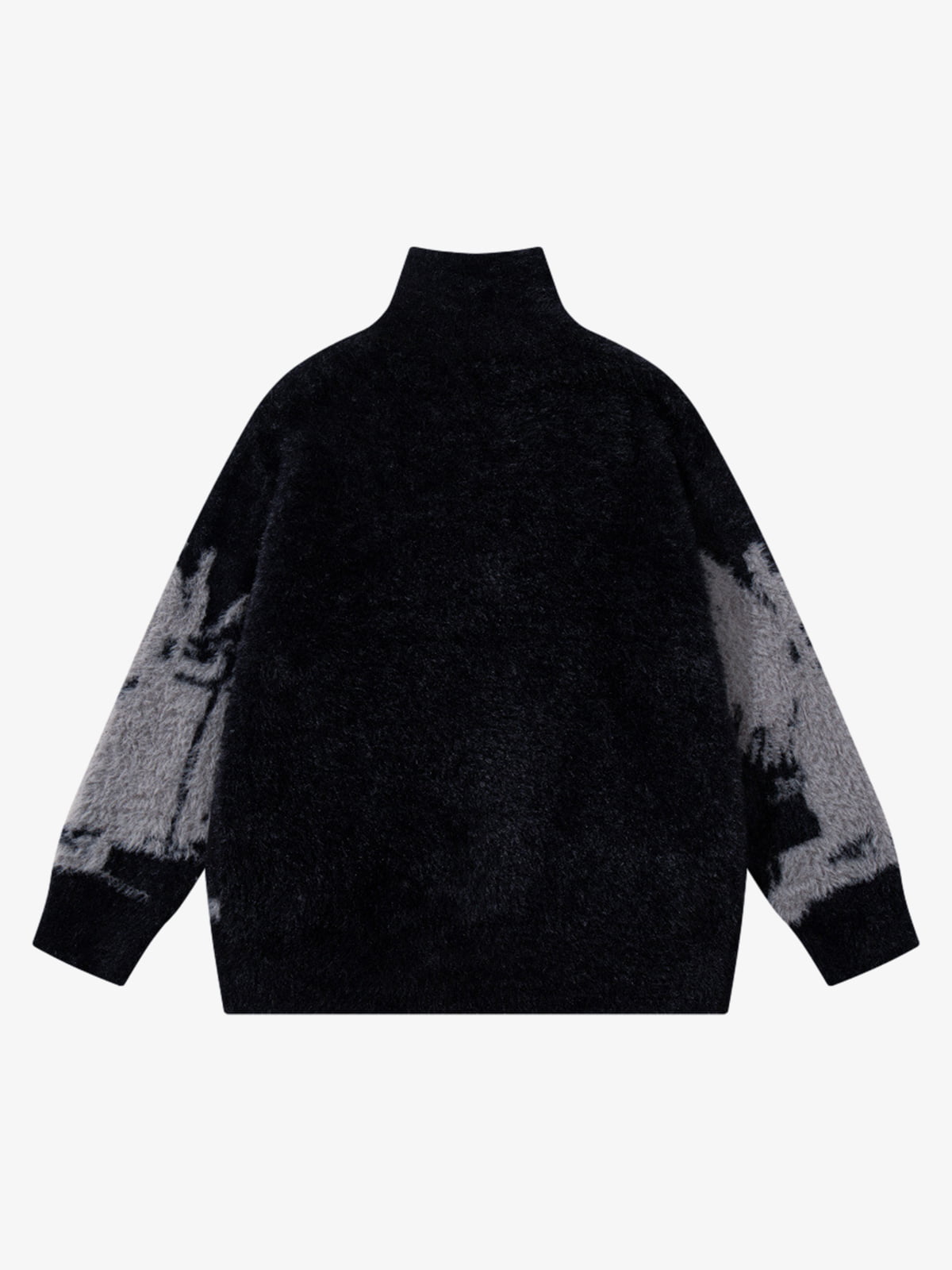 Street Subculture Angel Jacquard Cardigan Sweater