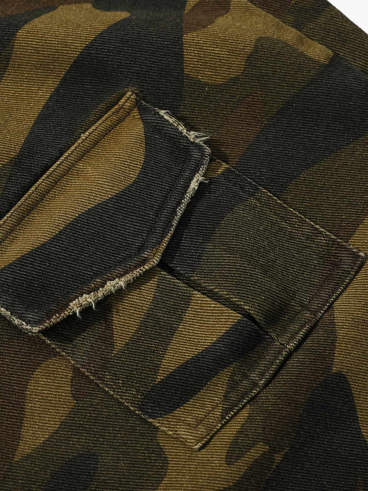 Vintage Camouflage Machete Workwear Pants