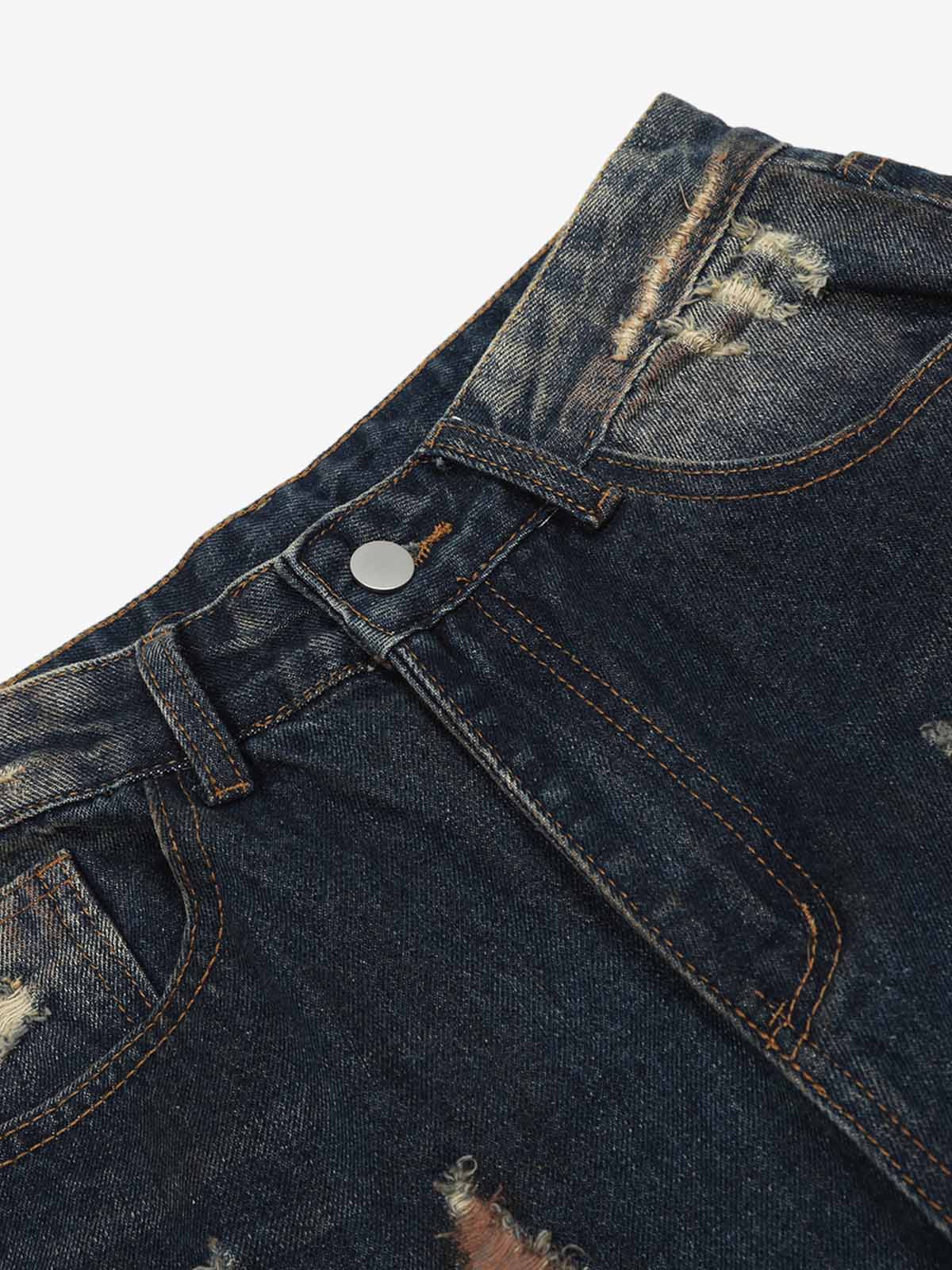 Vintage High Street RO Washed Ripped Jeans