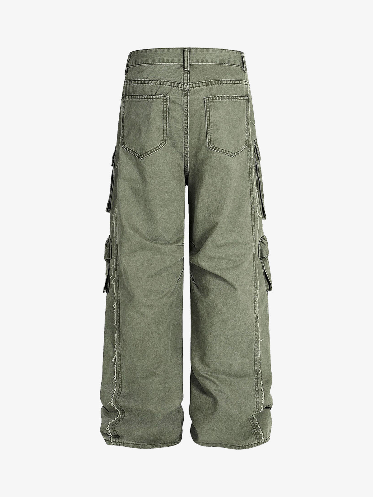 Street Functional Multi-Pocket Workwear Casual Pants