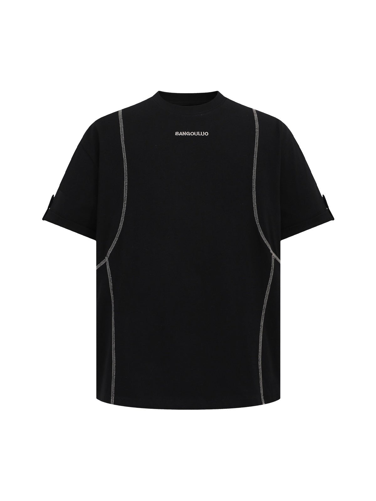 Retro Quilted Design T-shirt