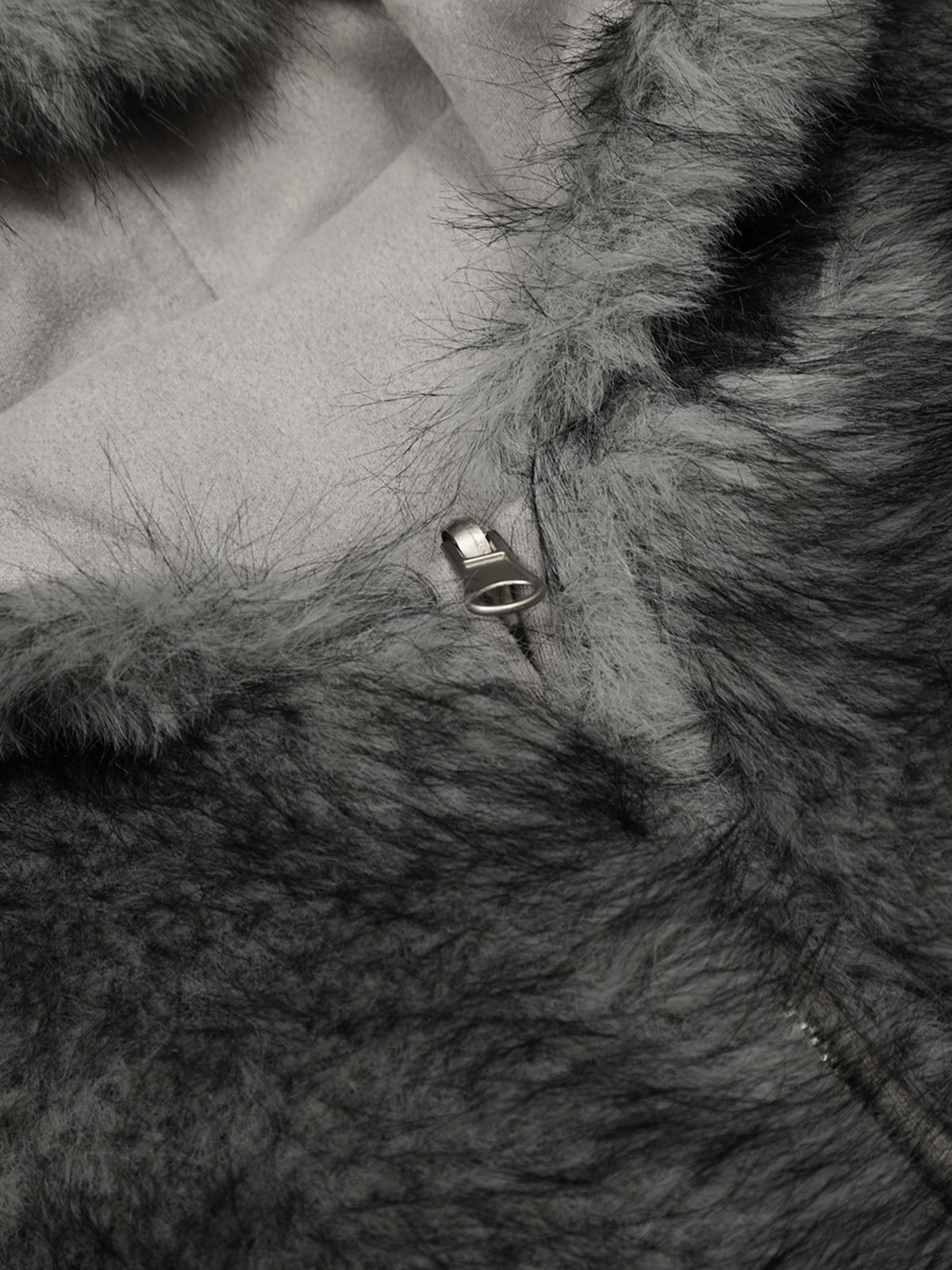 Street Fur Reversible Hooded Jacket