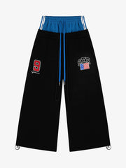 Vintage Paratrooper Layered Look Sweatpants