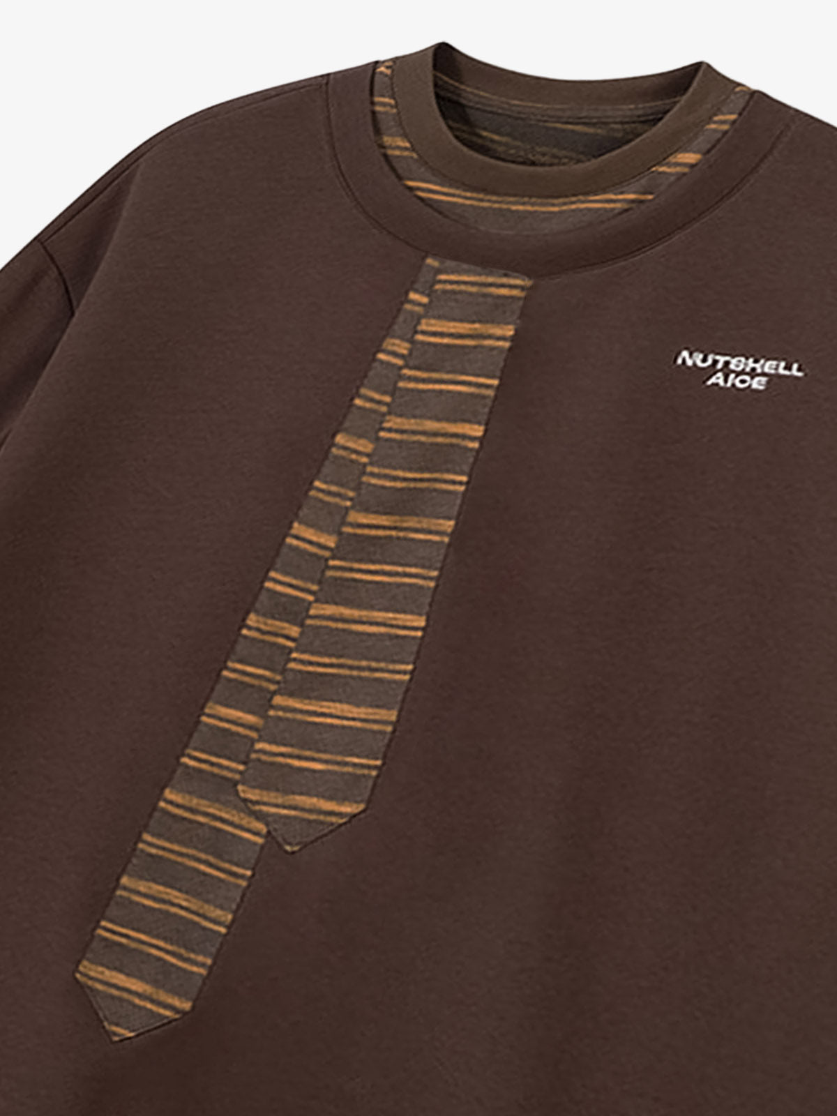 High Street Tie Embroidered Design T-Shirt