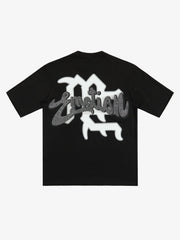 Retro Cupid Rhinestone Graphic T-Shirt