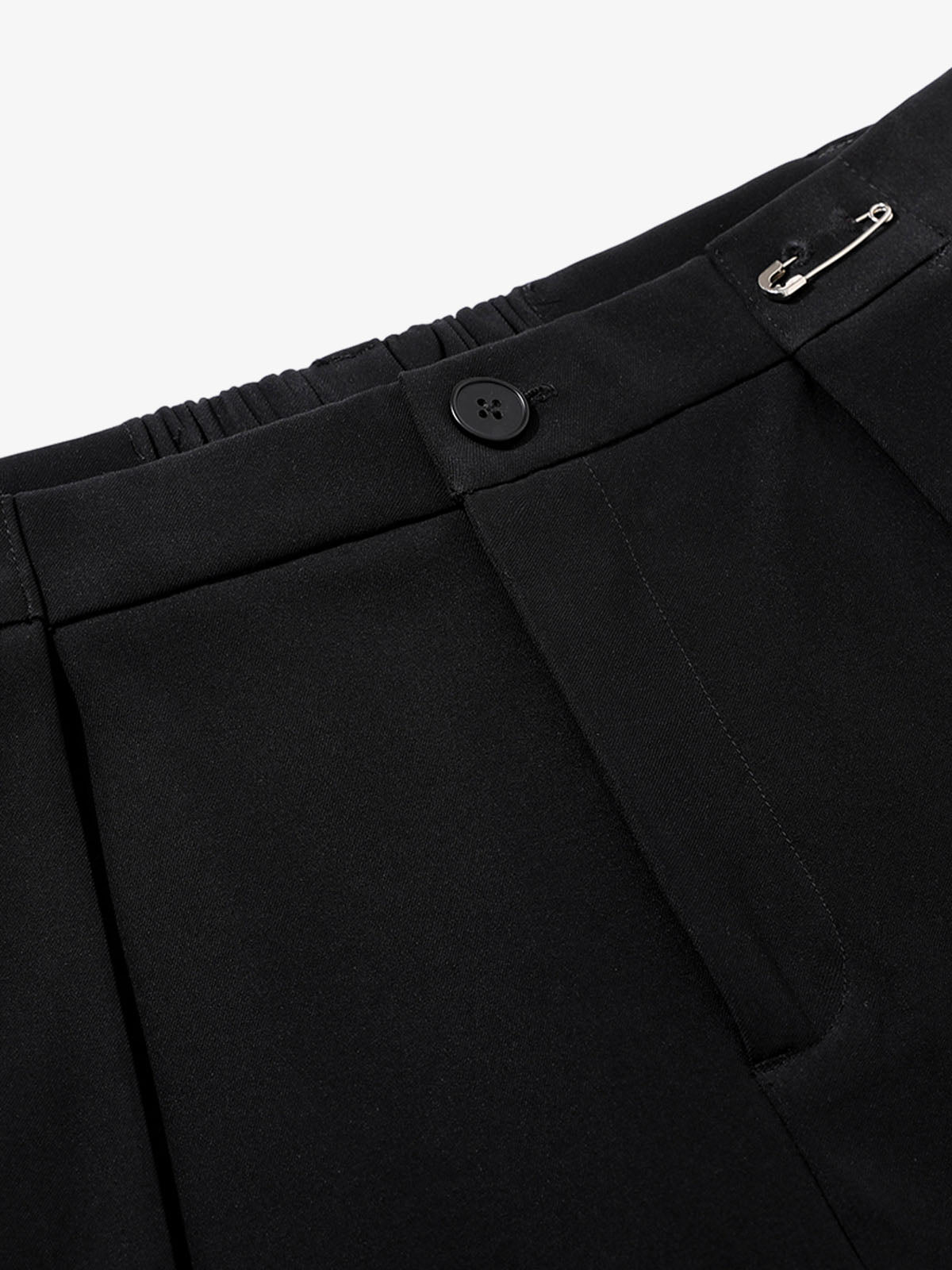 High Street Paperclip Design Drape Scimitar Pants