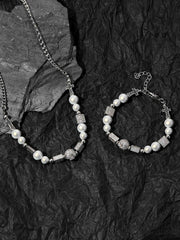 Skull Diamonds Stainless Steel Bracelet