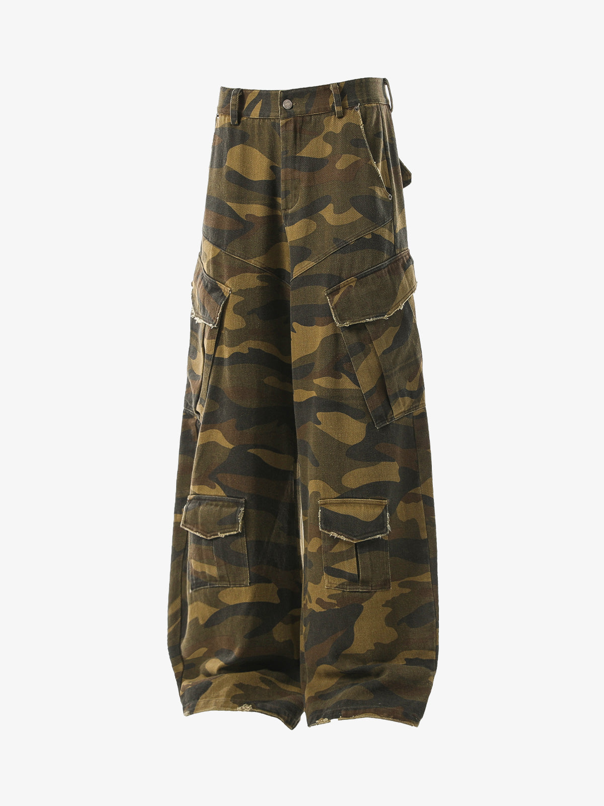 Vintage Camouflage Machete Workwear Pants