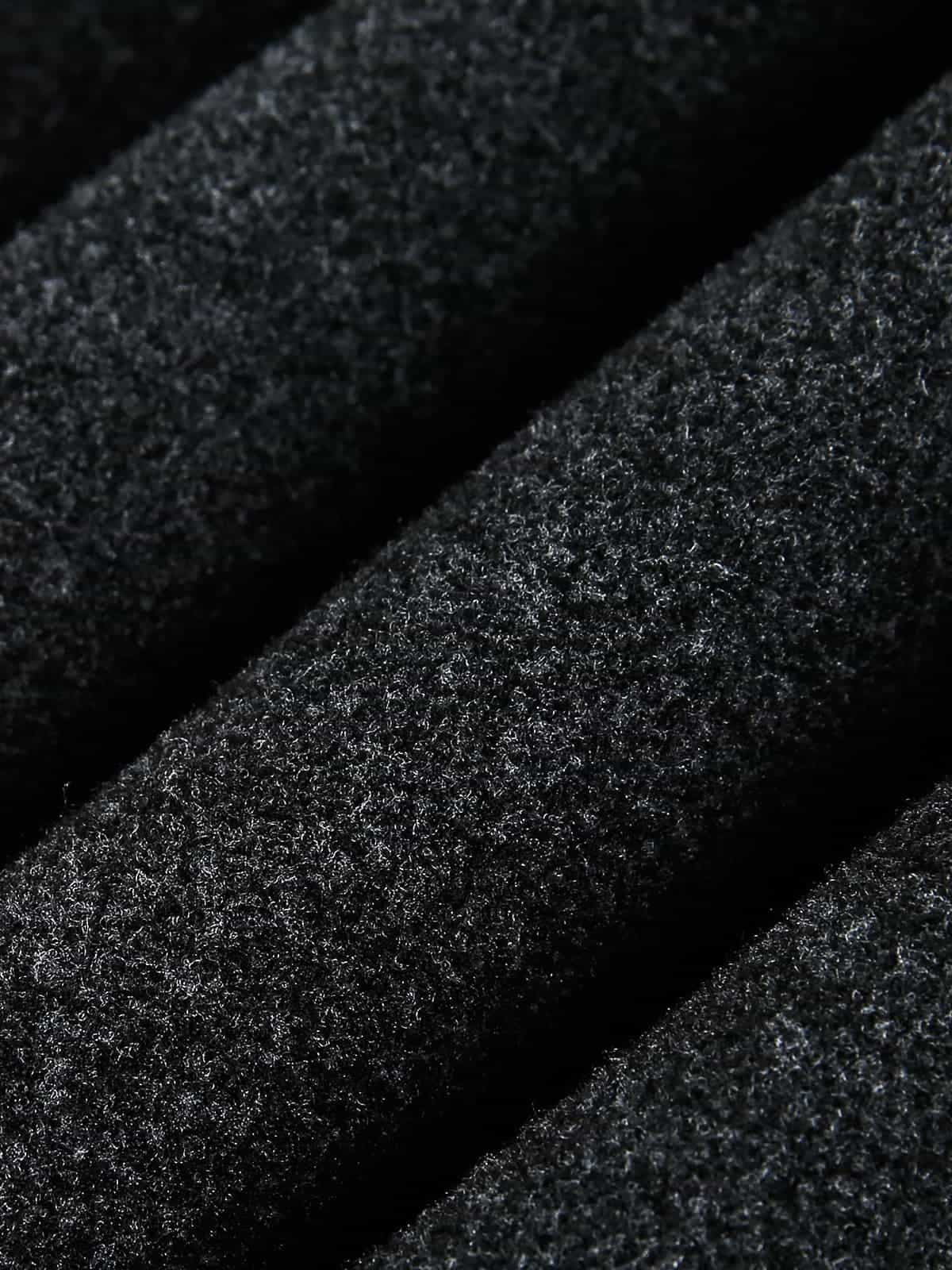 Retro Wool Blend Stand Collar Cotton Jacket