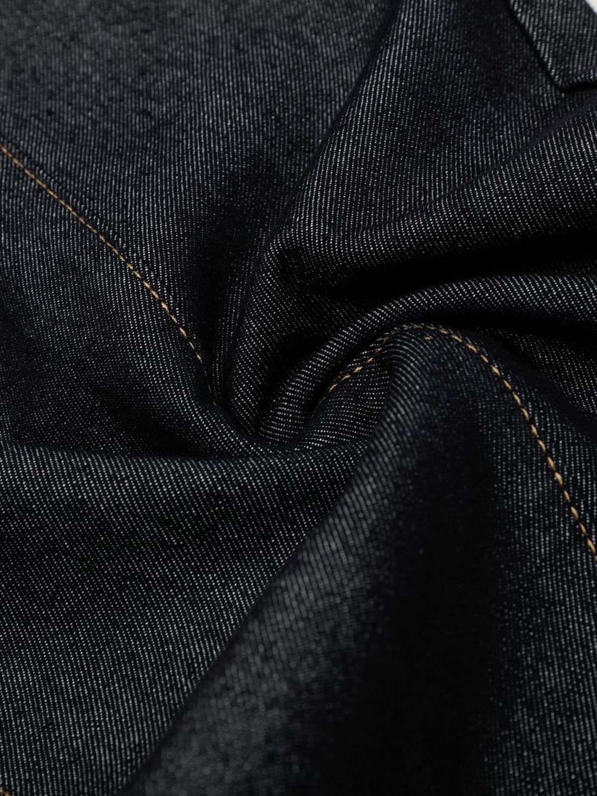 Vintage Washed Pendant Detail Jeans