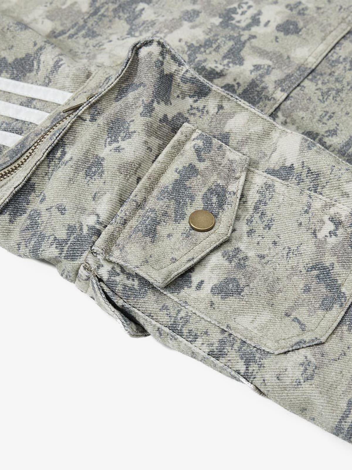 Street Camo Multi-Pocket Workwear Scimitar Pants