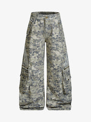 Street Camo Multi-Pocket Workwear Scimitar Pants