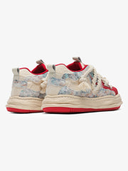 Street Deconstructed Color Splash Sneakers