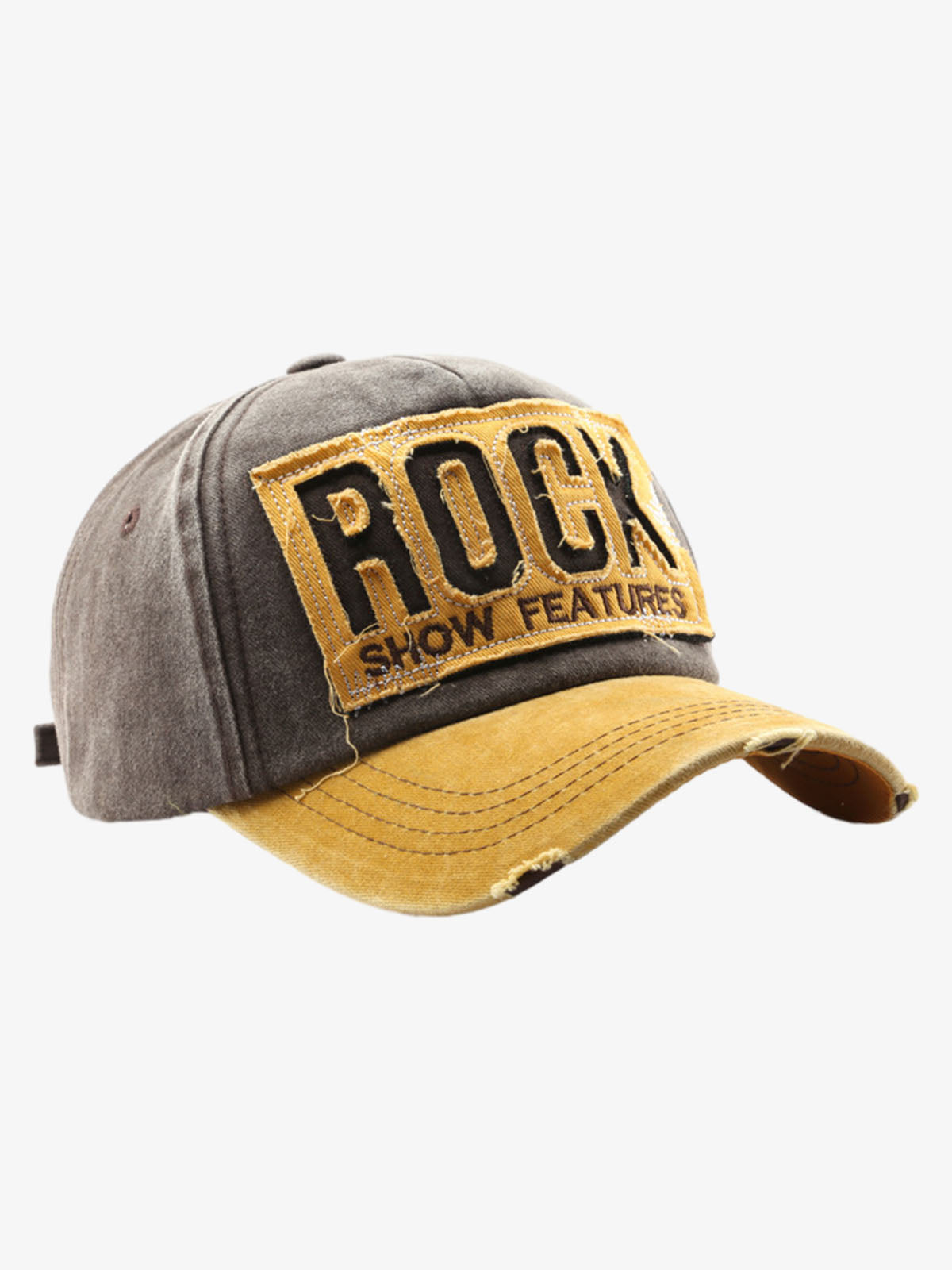 Streetwear Vintage Patch Embroidered Baseball Cap