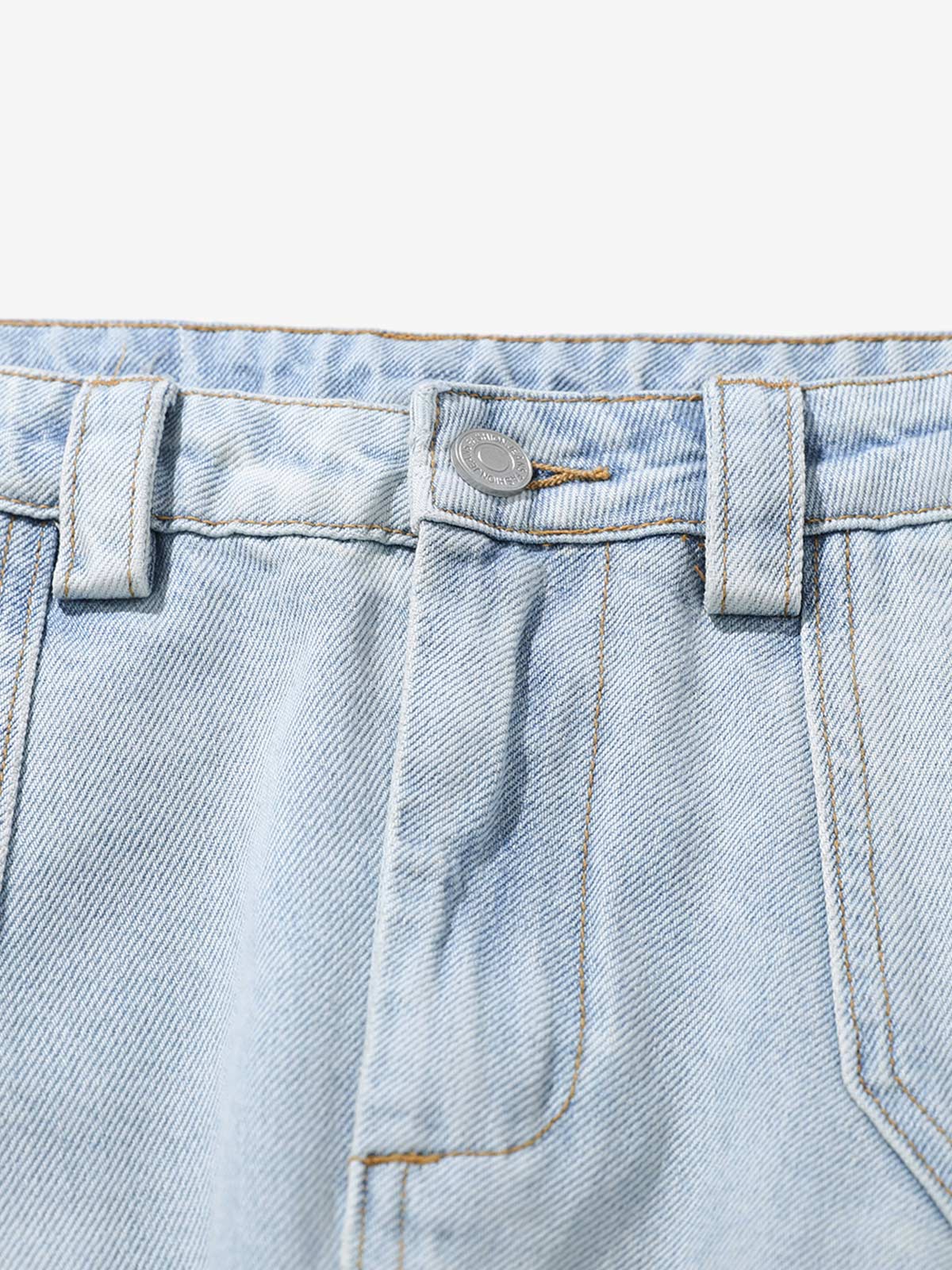 Pleated Panelled Scimitar Jeans
